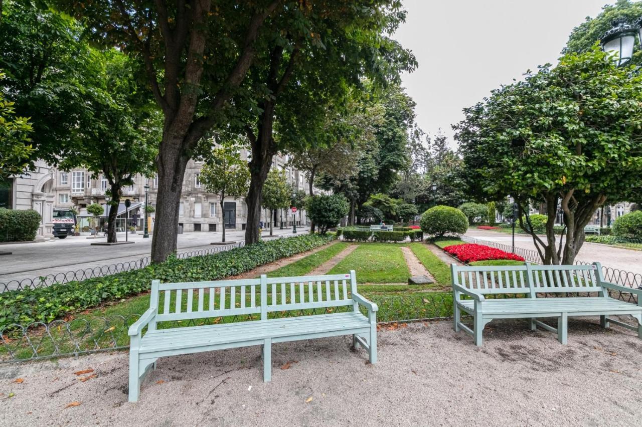 Suite Lujo Centro-Nautico-Cies+Parking Vigo Eksteriør billede