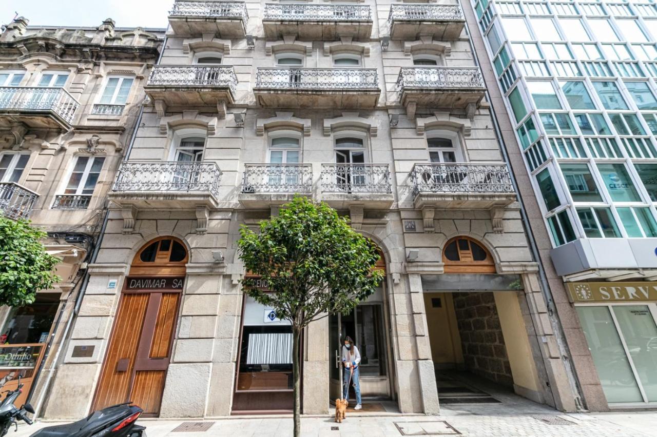 Suite Lujo Centro-Nautico-Cies+Parking Vigo Eksteriør billede